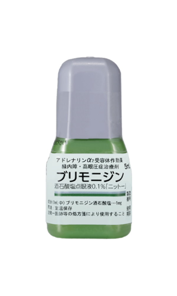 眼型酒さによる目の充血を改善するブリモニジン点眼液（0.1%）の画像