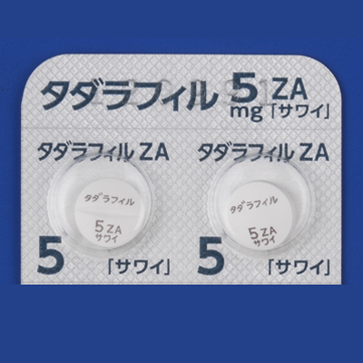 タダラフィル錠5mg画像